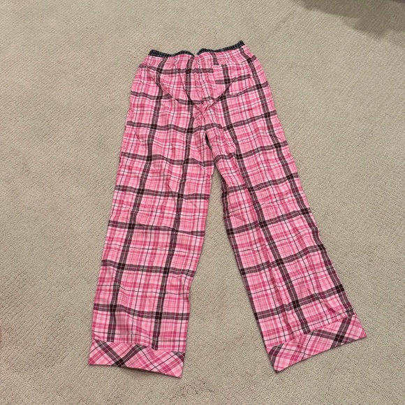 VS Pink Flannel Plaid Pajamas - Picture 4 of 4